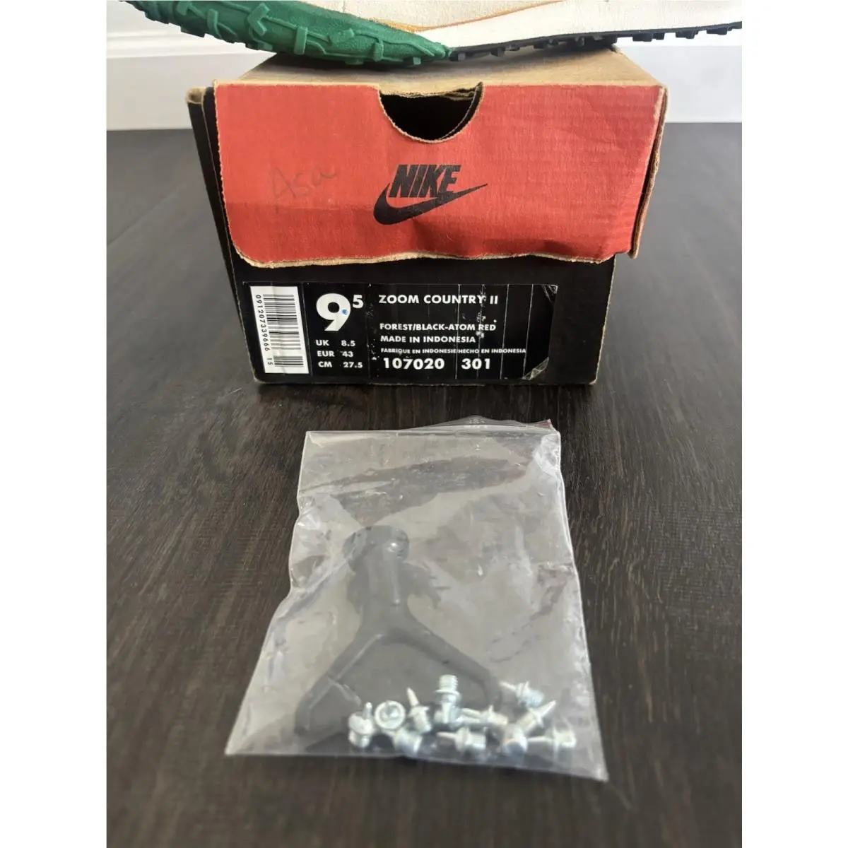 Nike shoes - NIKE ZOOM COUNTRY - ZOOM COUNTRY - Green/ Black/ Red 6