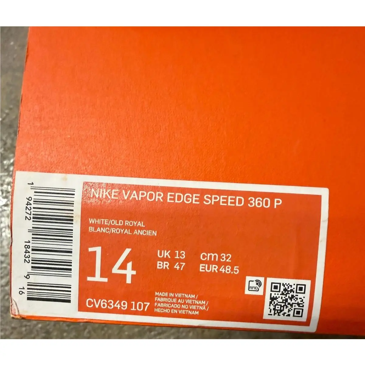 Nike shoes - Nike Vapor Edge - Vapor Edge - CV6349-107 - White 0