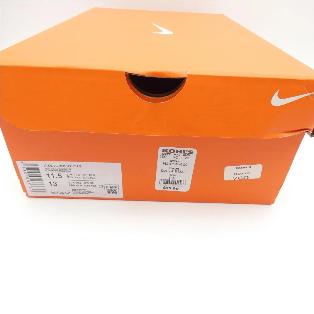 Nike shoes - Nike Revolution 8 - Revolution - Blue 4