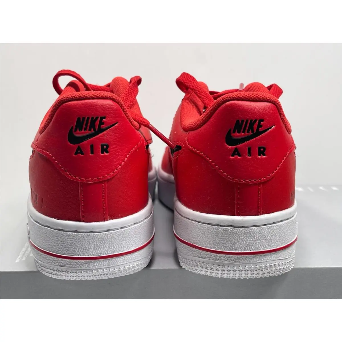 Nike shoes - Nike Air Force 1 `07 - UNIVERSITY RED (UPC: 194499673620) 0