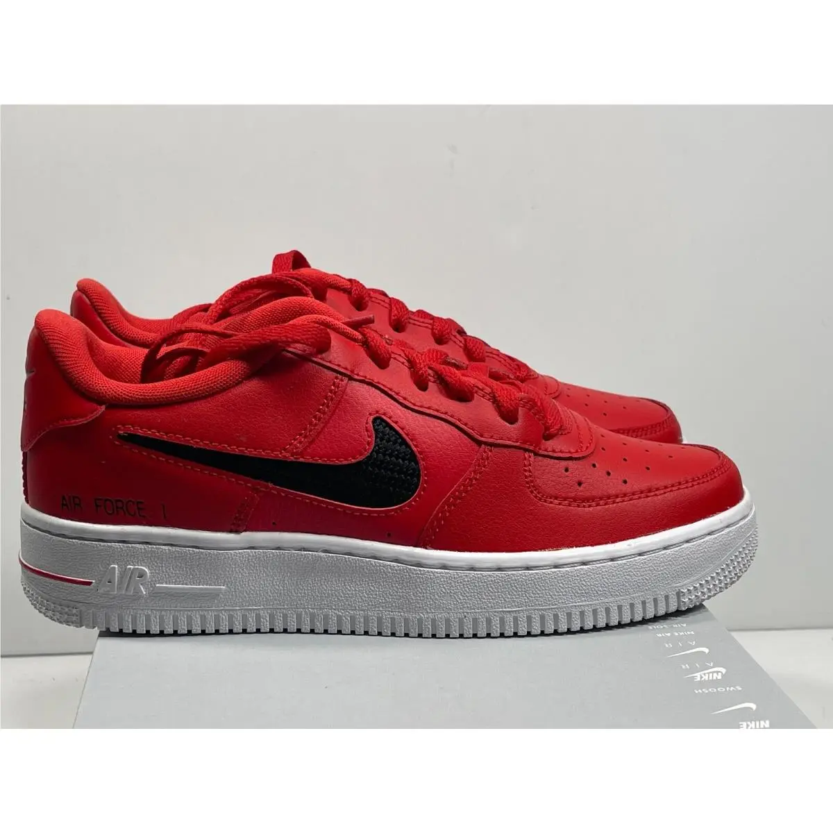 Nike shoes - Nike Air Force 1 `07 - UNIVERSITY RED (UPC: 194499673620) 1