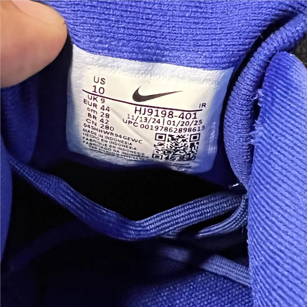 Nike shoes - Nike Revolution 8 - Revolution - HJ9198-401 - Blue 6