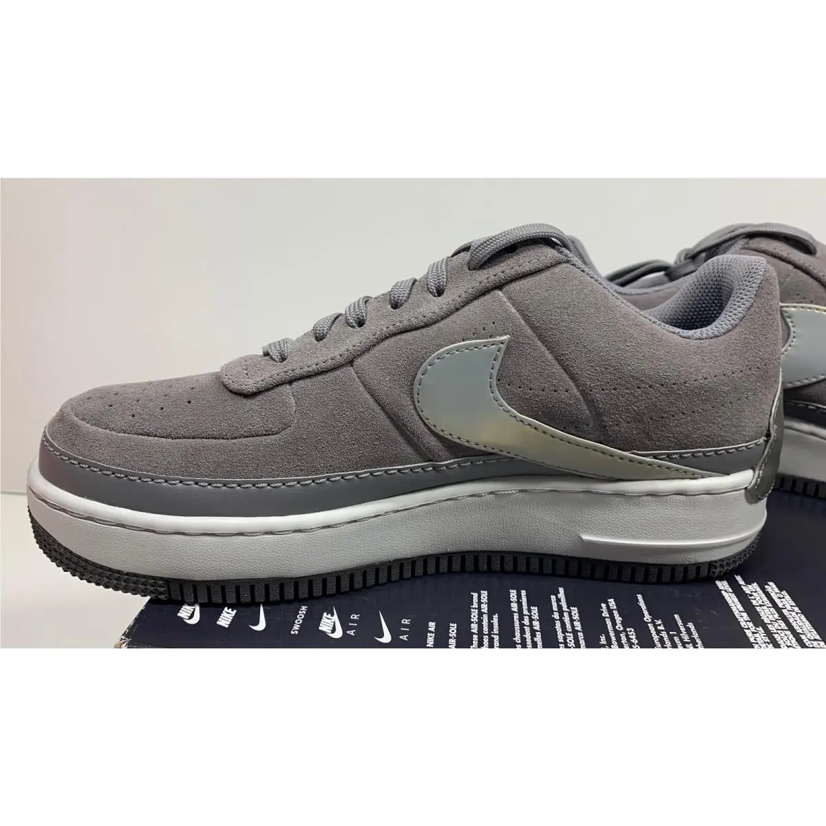 Nike shoes - AF1 Jester Low - Jester Low - Gunsmoke Gray/Pewter-Vast Grey (UPC: 192498002601) 4