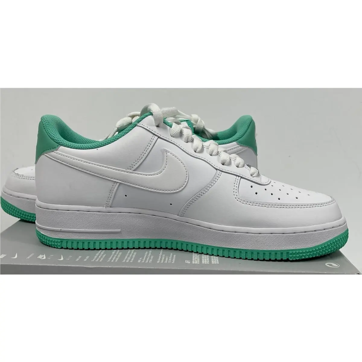 Nike shoes - Nike Air Force 1 `07 - DH7561-107 - White Light Menta (UPC: 196152173867) 8