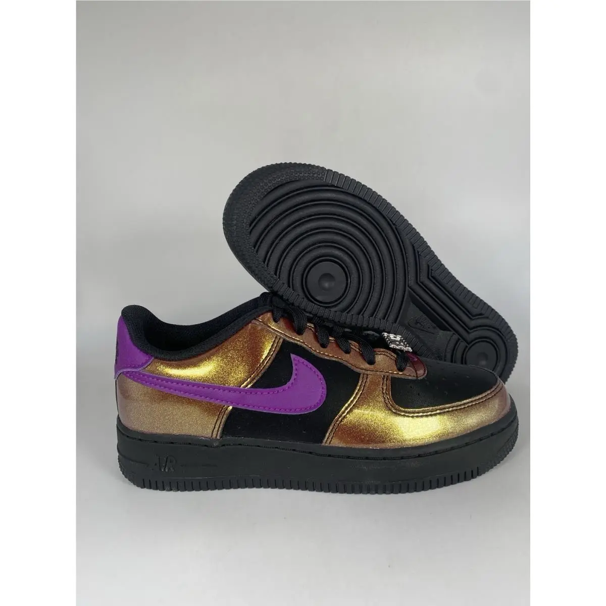 Nike Air Force 1 LV8 4 GS Black Bold Berry IQ2736 001 Size 4.5Y