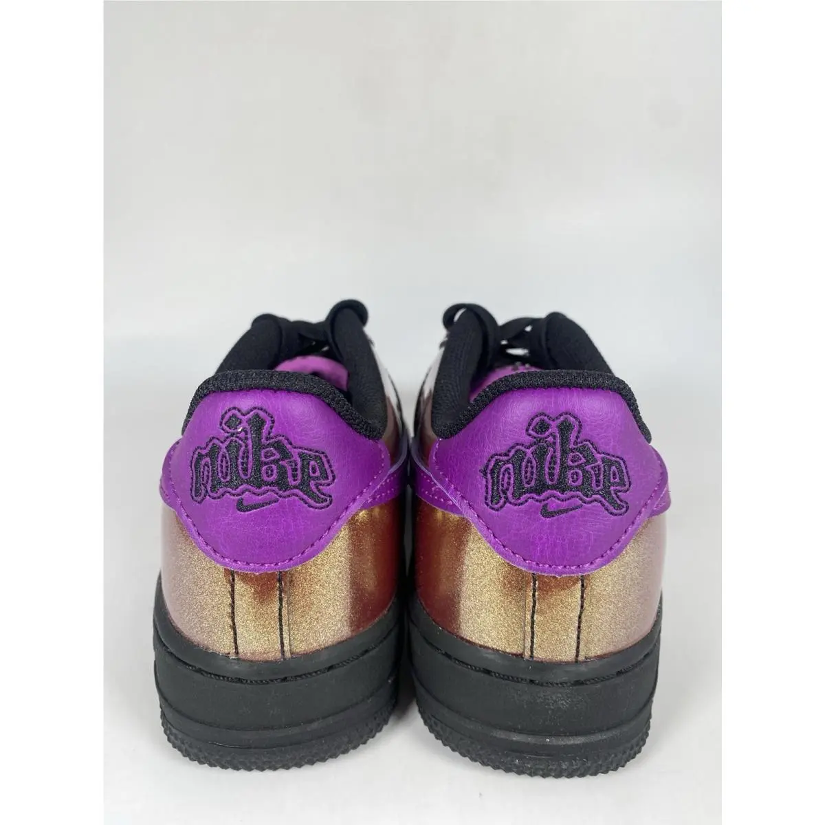Nike shoes - Nike Air Force 1 - Air Force - IQ2736 001 - Black/Bold Berry (UPC: 198488180212) 6
