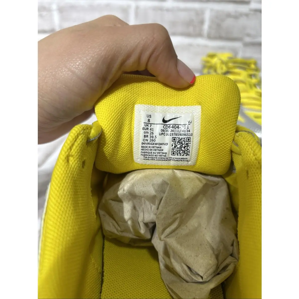 Nike shoes - Nike P-6000 - CD6404-701 - Yellow 0