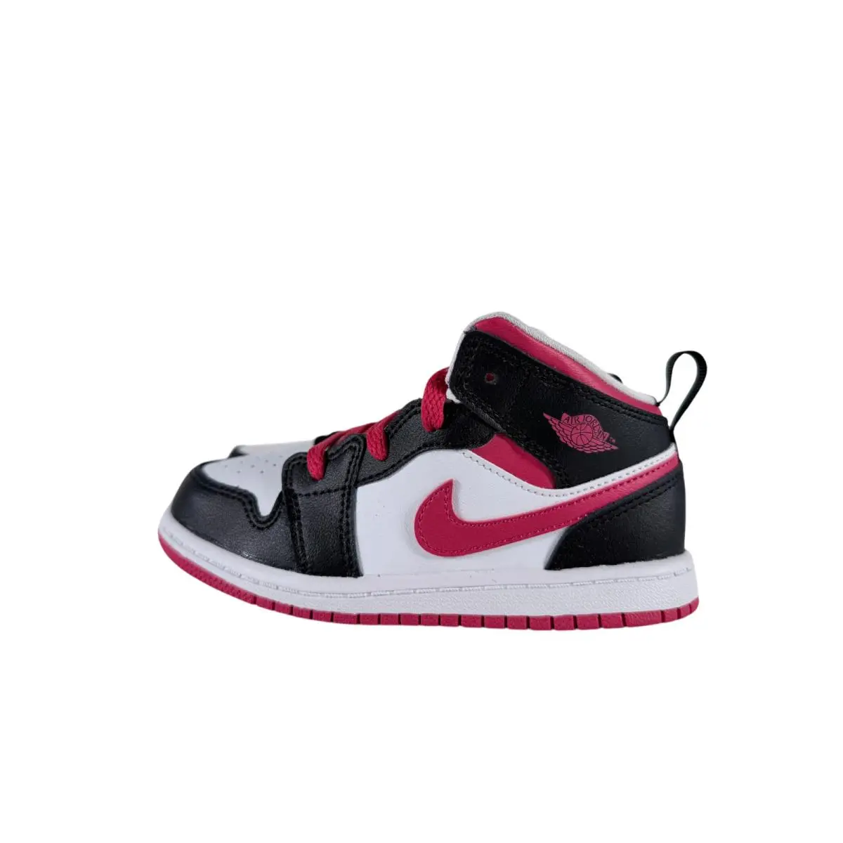 Nike Air Jordan 1 Mid Very Berry-white TD Size 10c 640735-016