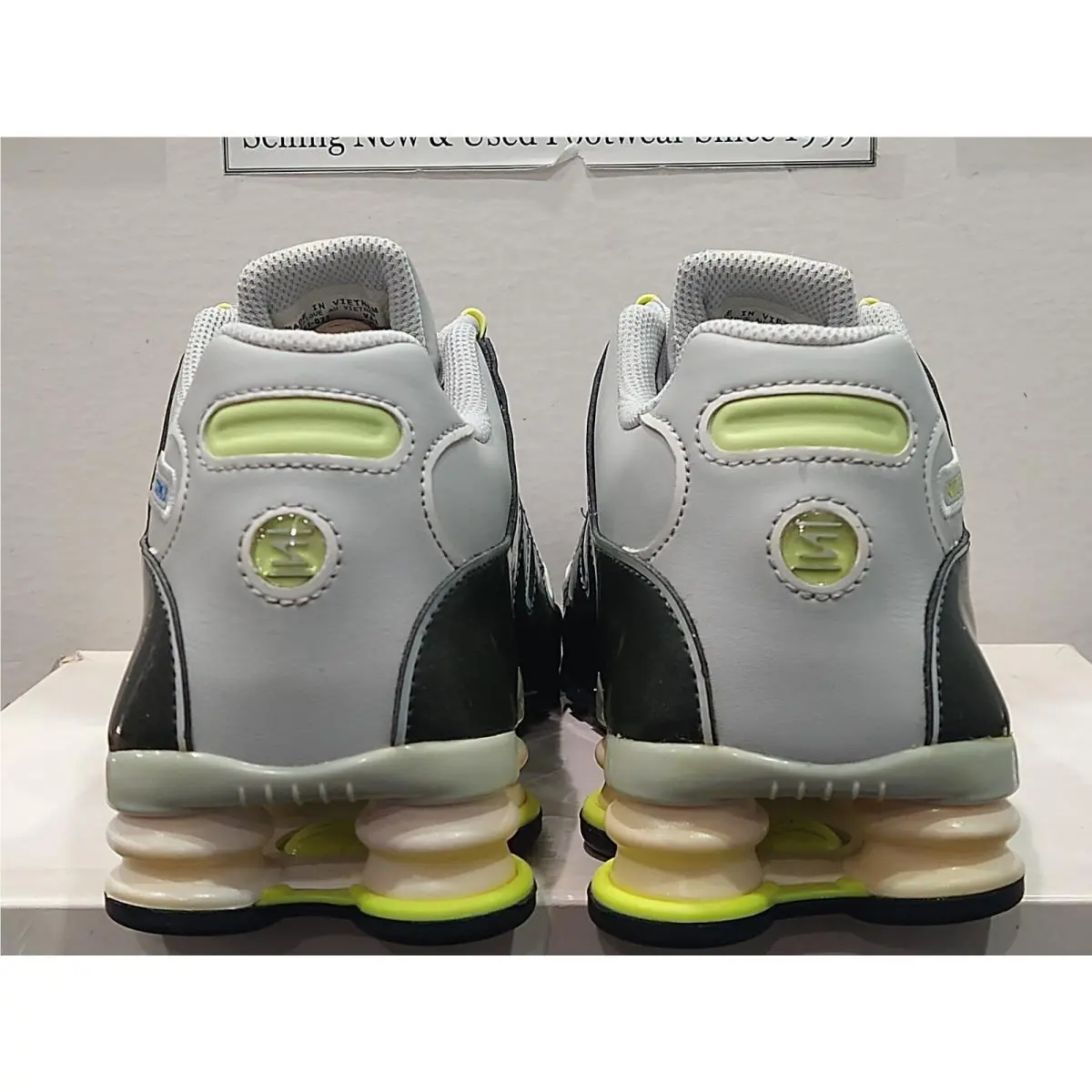 Nike shoes - Nike Shox NZ SL - Shox - 366571-071 - Grey / Ultramarine (UPC: 883412303705) 14