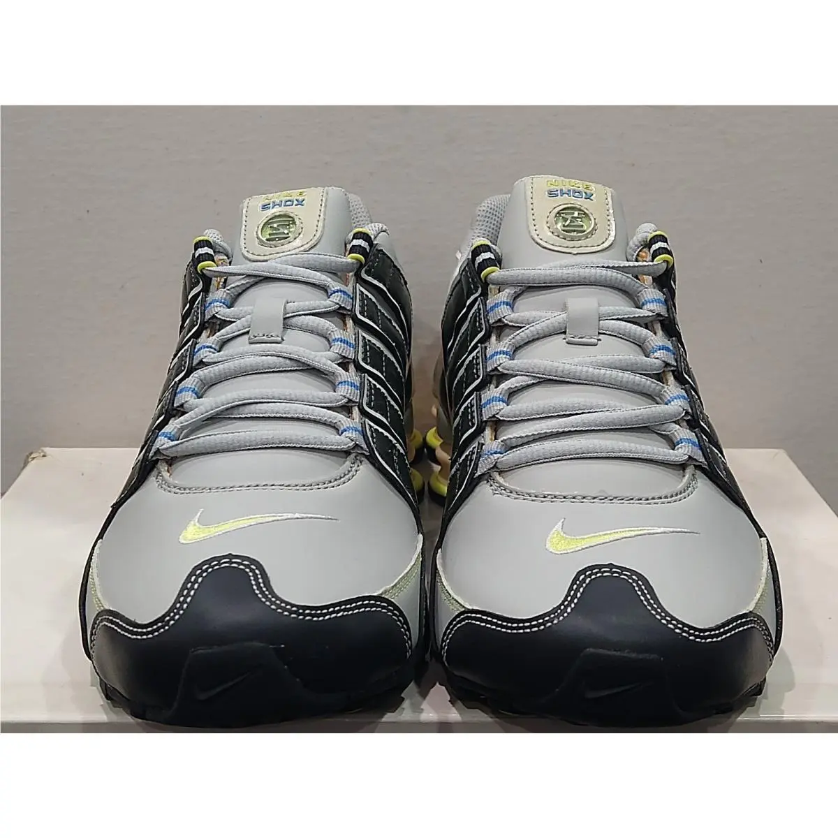Nike shoes - Nike Shox NZ SL - Shox - 366571-071 - Grey / Ultramarine (UPC: 883412303705) 17