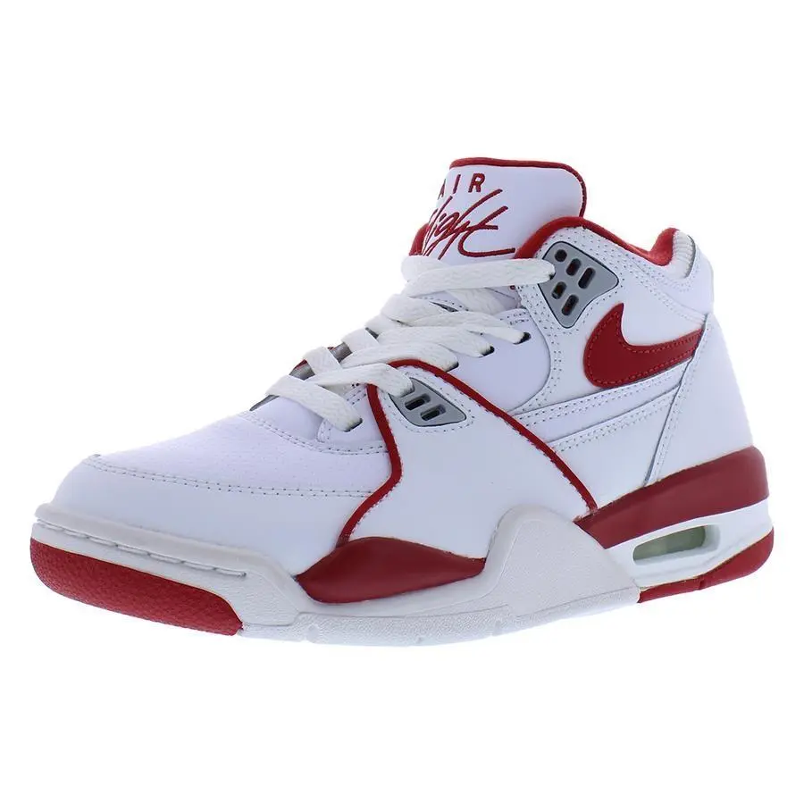 Nike shoes - HF0406101 - HF0406101 - White/Varsity Red/Wolf Grey, Main: White (UPC: 197594253094) 2