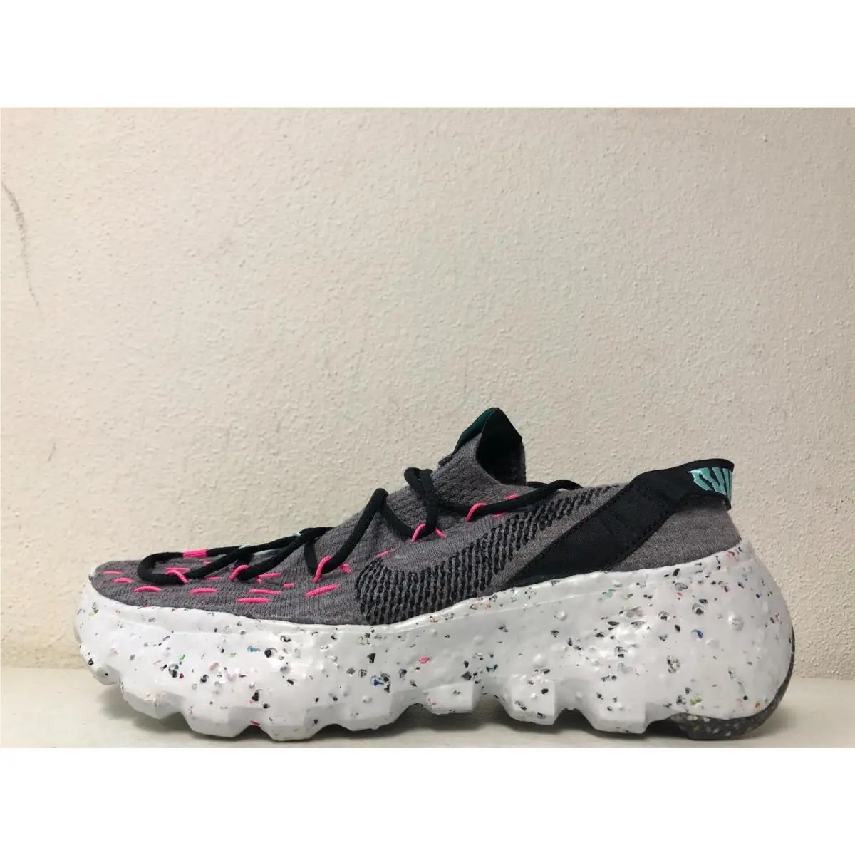 Nike shoes - Nike Space Hippie - Space Hippie - CD3476-003 - Smoke Grey/Black-Pink Blast (UPC: 194501760126) 0