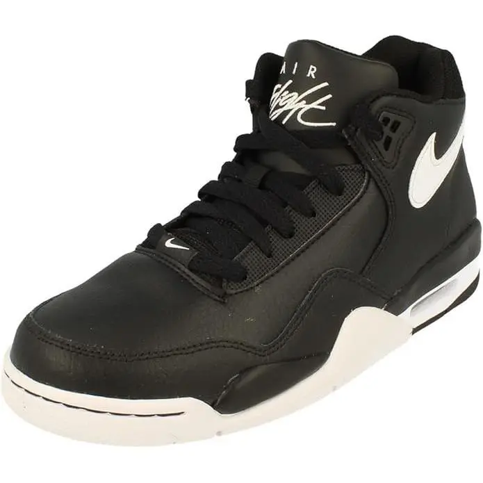 Nike Flight Legacy Mens Size 8 Black White Sneakers Shoes BQ4212