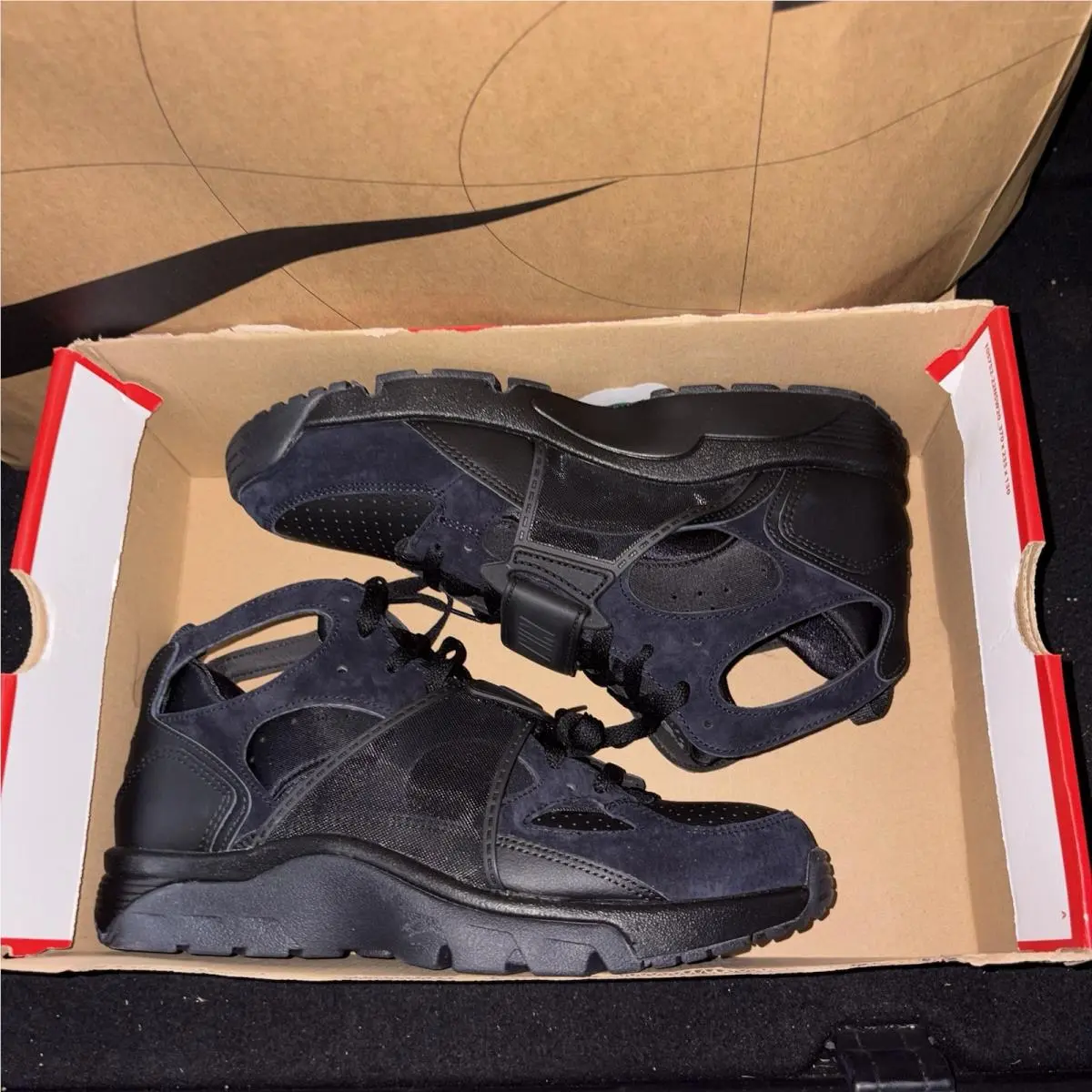 Nike shoes - Nike Air Trainer Huarache - Air Trainer Huarache - IB0497-002 - Black 4