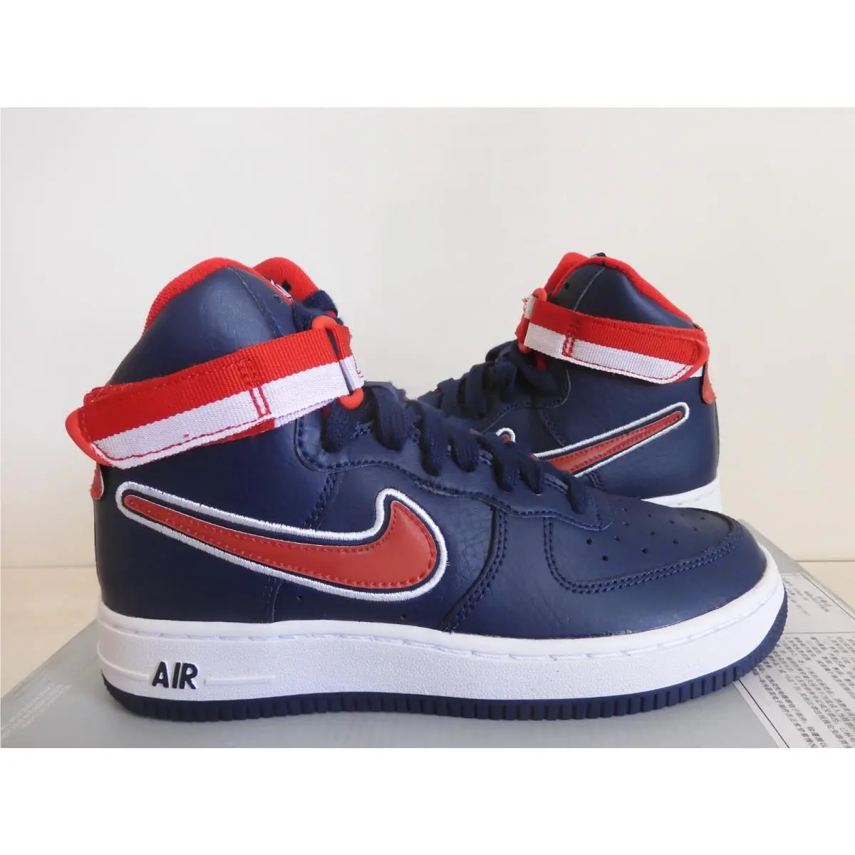 Nike shoes - Nike Air Force 1 High `07 Lv8 - AV3804 400 - Red (UPC: 659658811942) 0