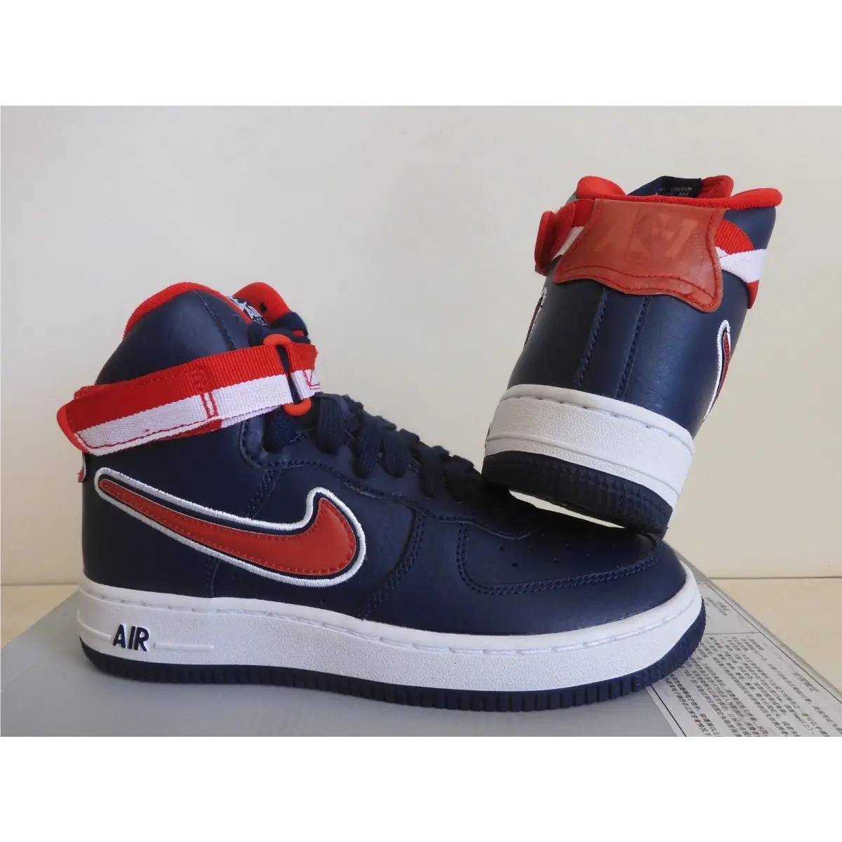 Nike shoes - Nike Air Force 1 High `07 Lv8 - AV3804 400 - Red (UPC: 659658811942) 1