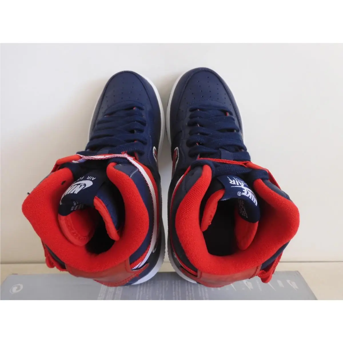 Nike shoes - Nike Air Force 1 High `07 Lv8 - AV3804 400 - Red (UPC: 659658811942) 4