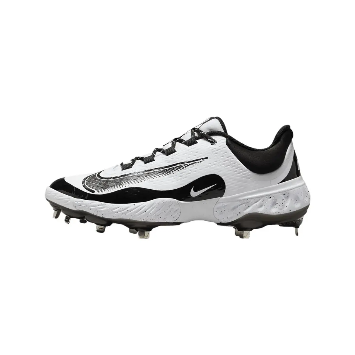 Nike Alpha Huarache Elite 4 Low Baseball Cleats FD2745-110 White/black