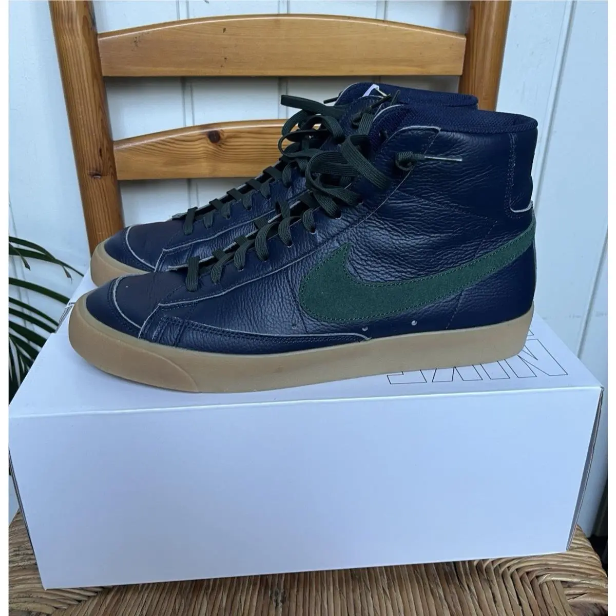 Nike shoes - Nike Blazer Mid - Blazer Mid - DO7432-900 - Blue 2