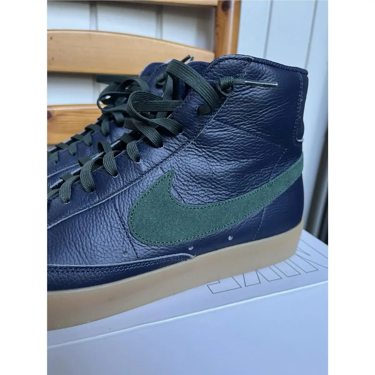 Nike shoes - Nike Blazer Mid - Blazer Mid - DO7432-900 - Blue 3