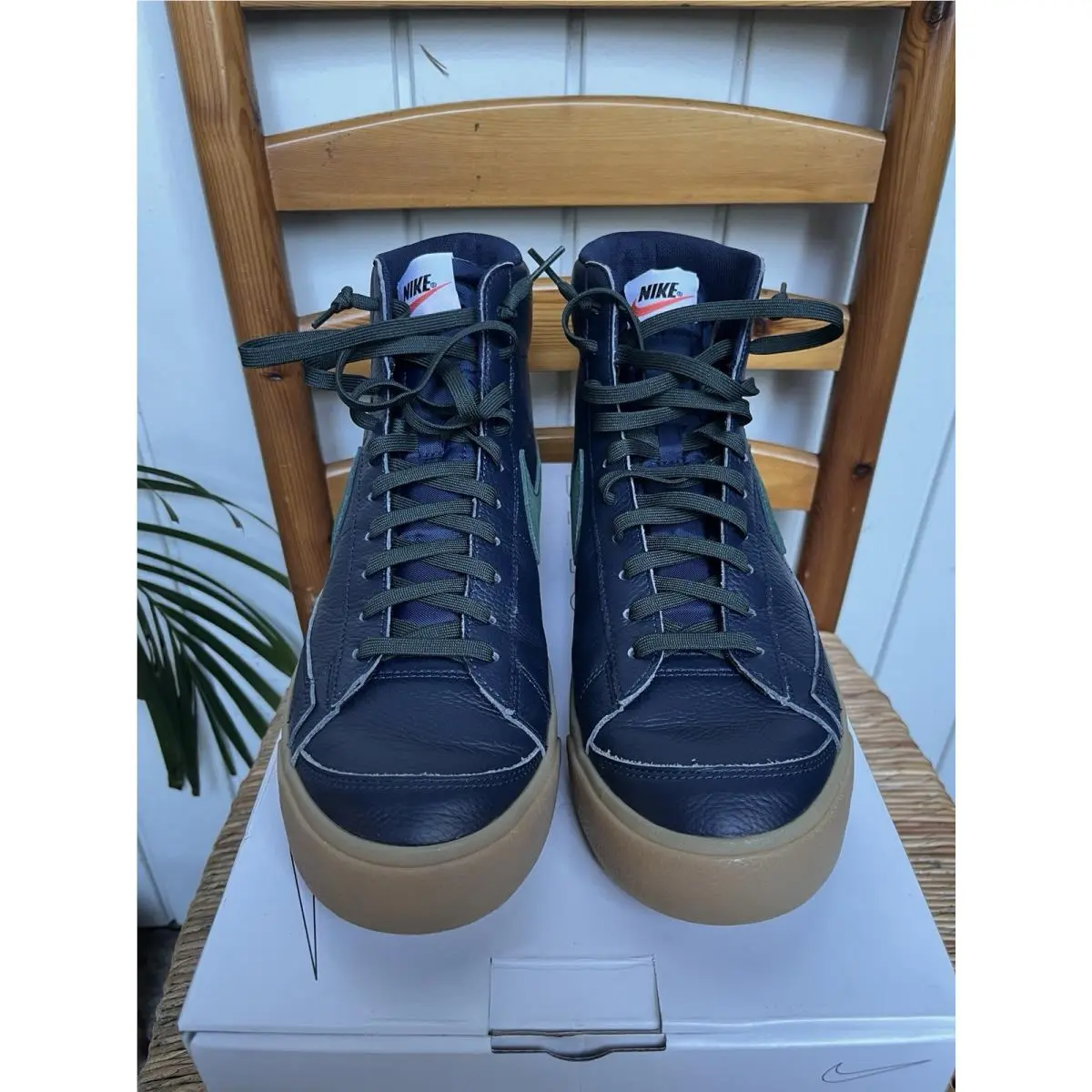 Nike shoes - Nike Blazer Mid - Blazer Mid - DO7432-900 - Blue 4