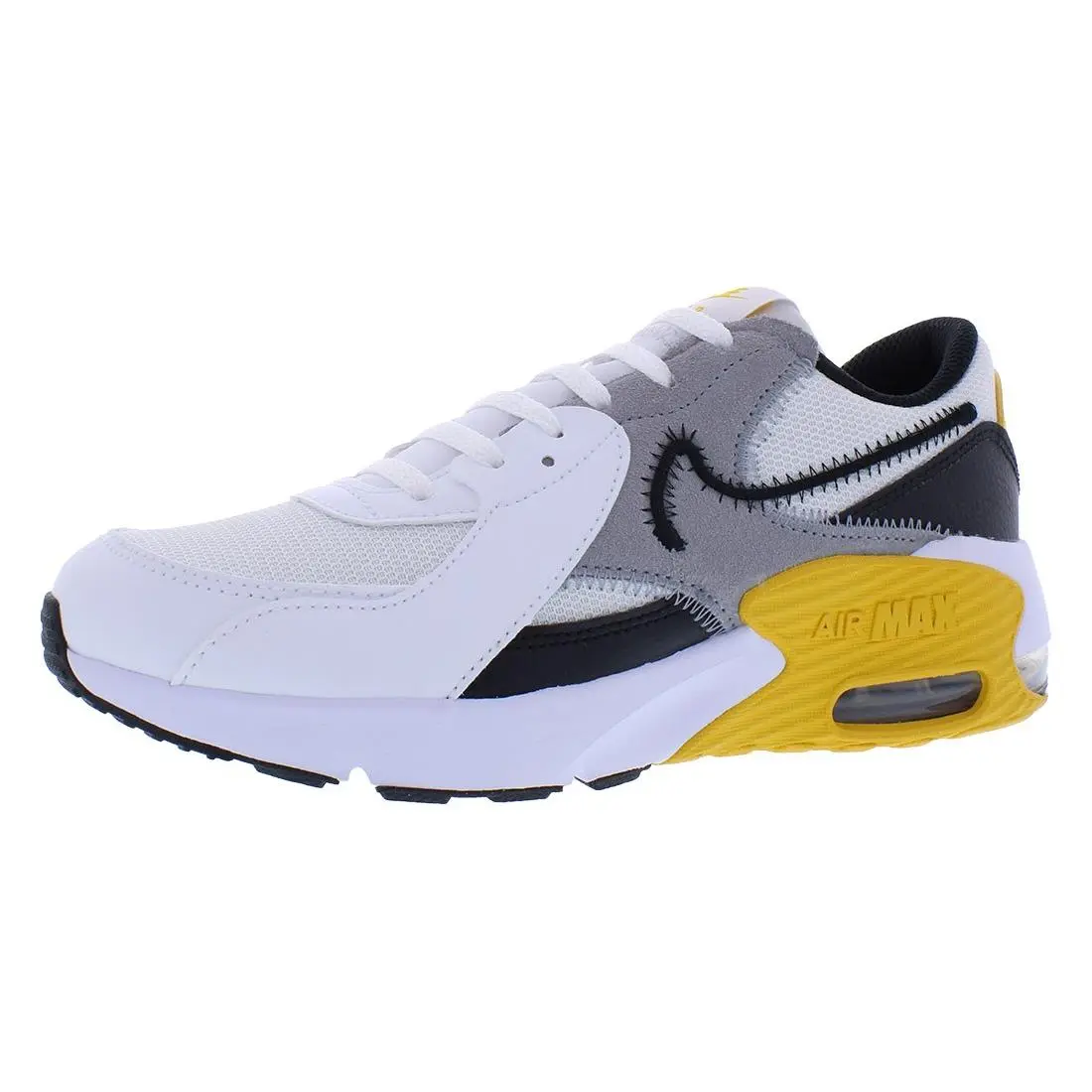 Nike shoes - FB3058106 - FB3058106 - White/Black/University Gold, Main: White (UPC: 197594232396) 0