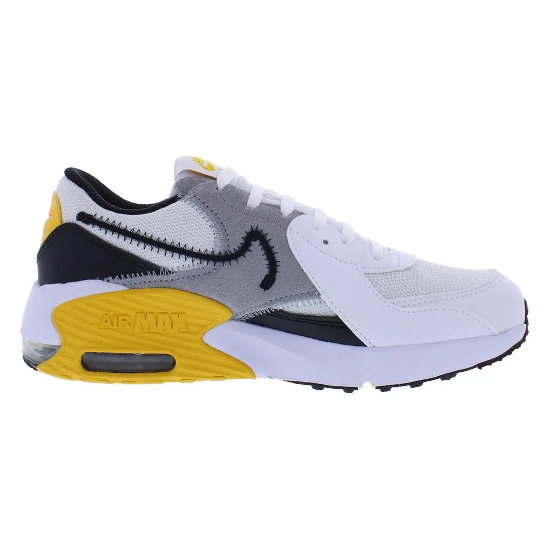 Nike shoes - FB3058106 - FB3058106 - White/Black/University Gold, Main: White (UPC: 197594232396) 1