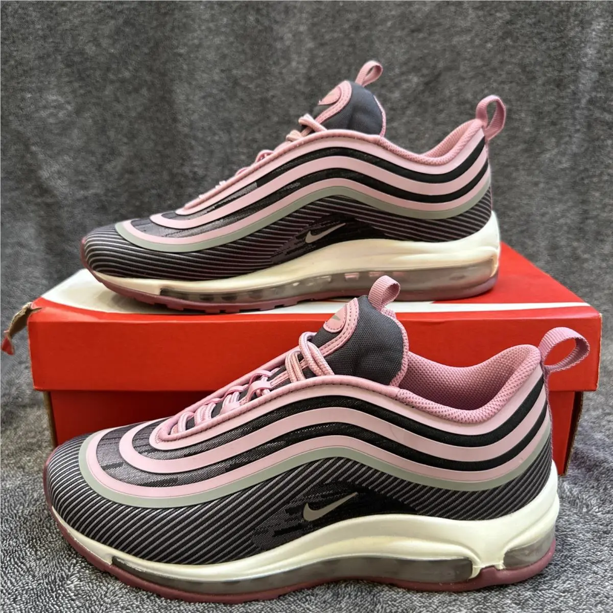 Nike shoes - Nike Air Max 97 UL 17 GS - 917998601 - Pink Black White 12