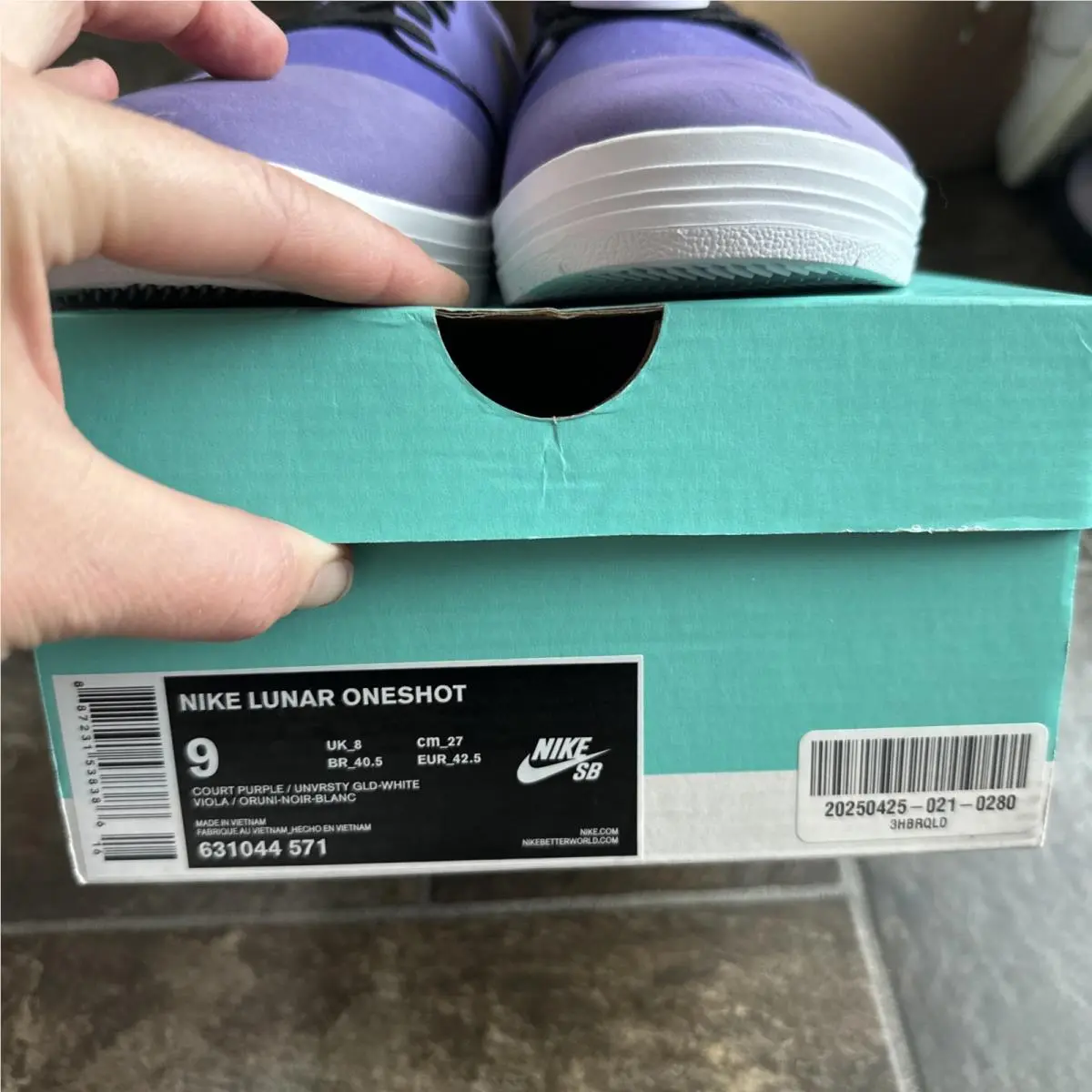 Nike shoes - Nike SB Lunar - Lunar - Purple 0
