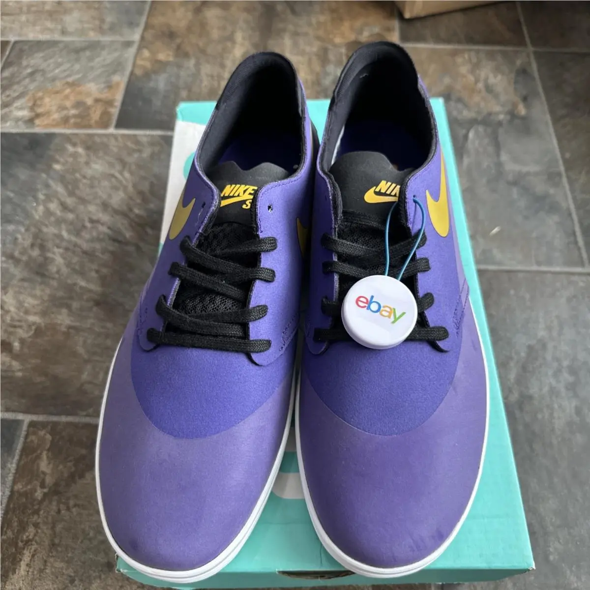 Nike shoes - Nike SB Lunar - Lunar - Purple 1