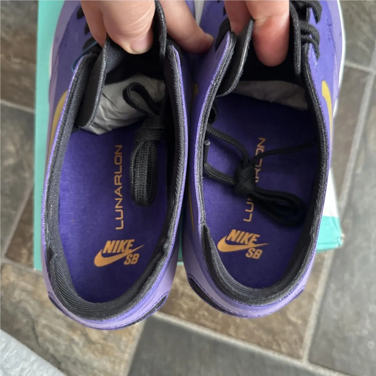 Nike shoes - Nike SB Lunar - Lunar - Purple 3