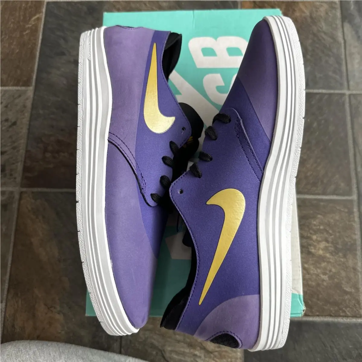 Nike shoes - Nike SB Lunar - Lunar - Purple 5