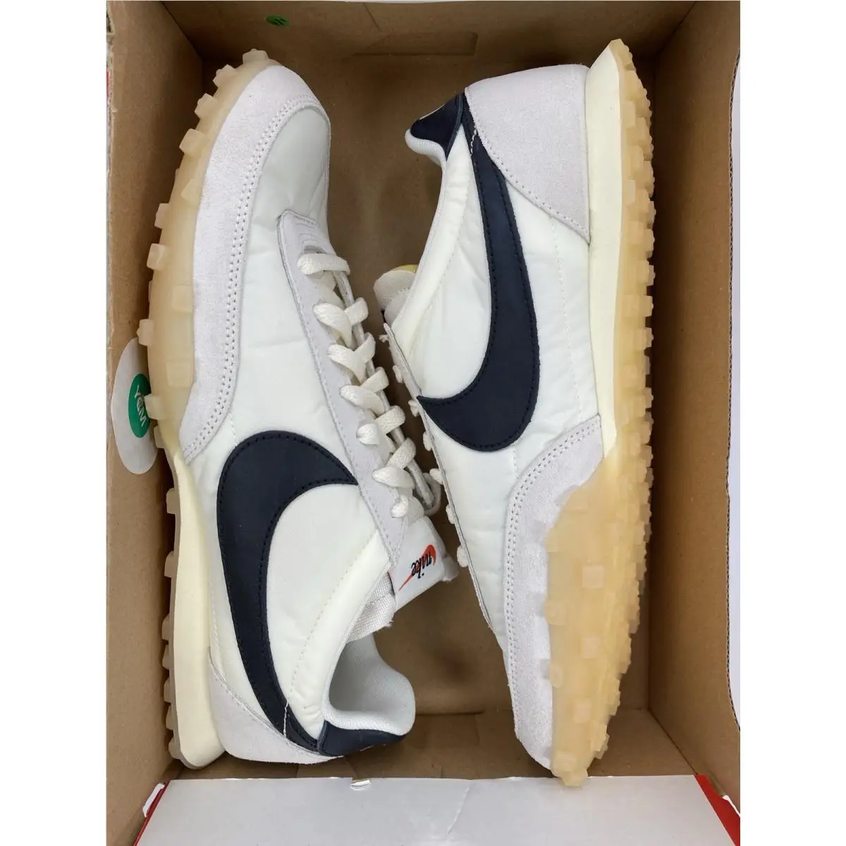 Nike shoes - Nike Waffle Racer - Waffle Racer - IM8658 101 - Sail/Black-Coconut Milk (UPC: 198729119971) 7