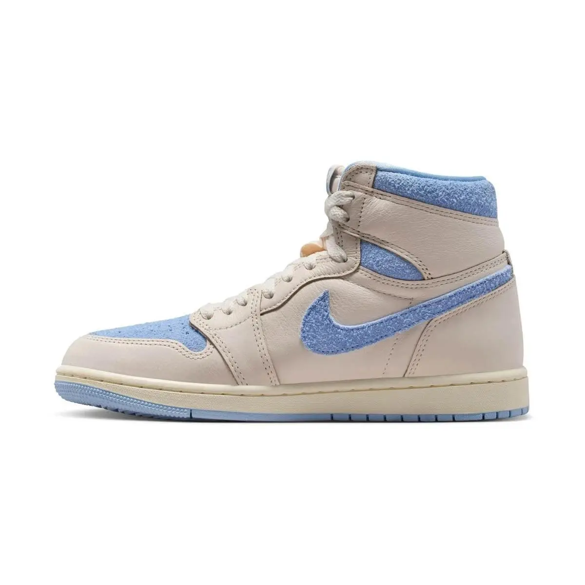 Nike shoes - Air Jordan 1 - Air - FD2596-102-SIZE - PALE IVORY/PSYCHIC BLUE-COCONUT MILK (UPC: 198726558346) 0