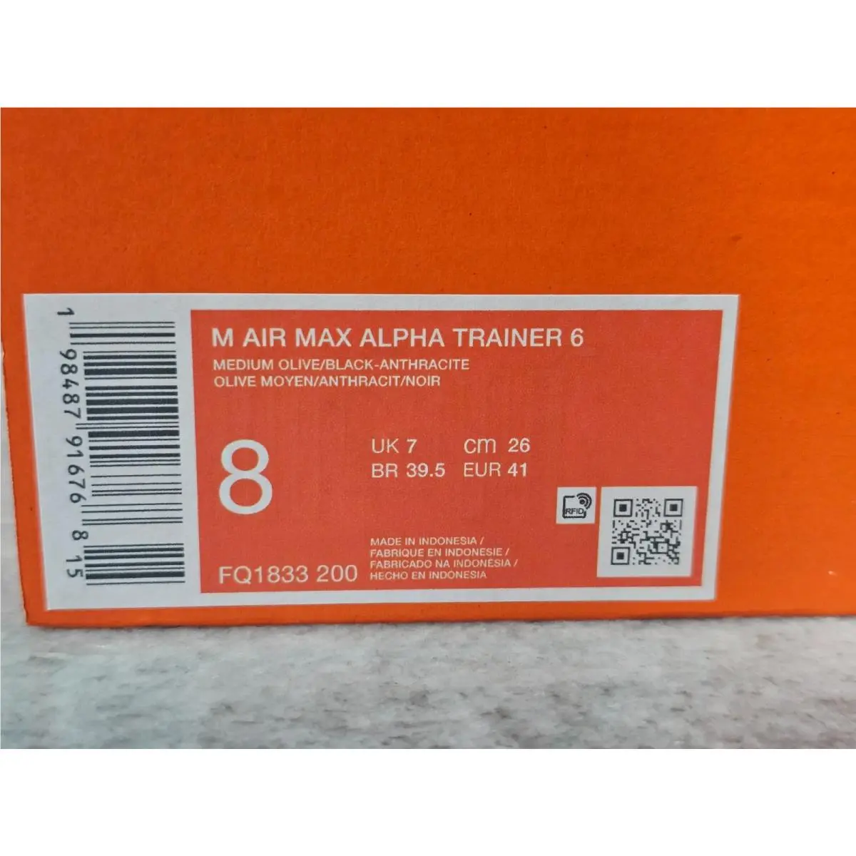 Nike shoes - Nike Air Max Alpha - Air Max Alpha - FQ1833-200 - Medium Olive/Anthracite/Sequoia/Black 6