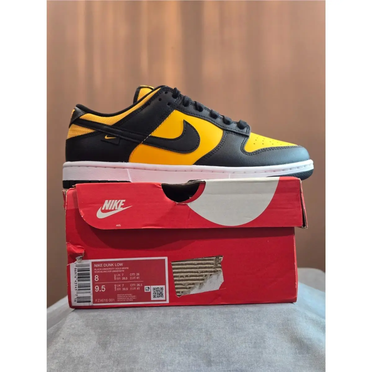 Nike shoes - Nike Dunk Low - Dunk Low - FZ4618-001 - Gold 3