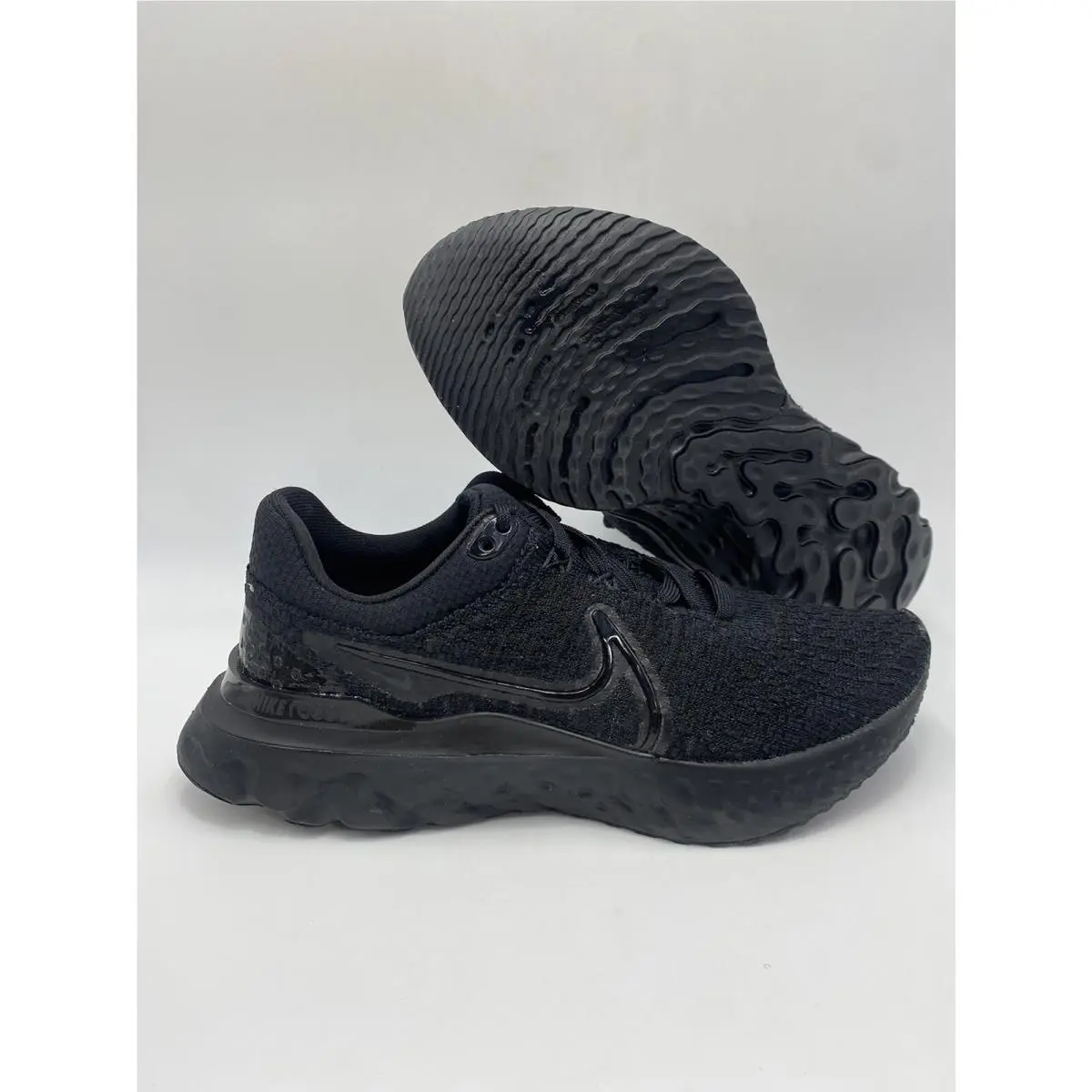 Nike W React Infinity Run FK 3 Black Shoes DD3024 005 Wmns Size 6