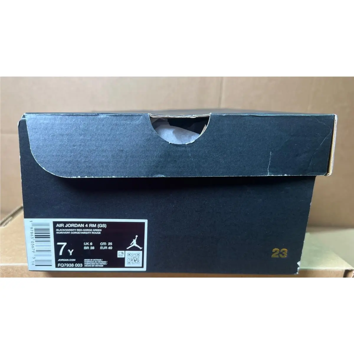 Nike shoes - jordan 4 rm - Black (UPC: 0197863036793) 9