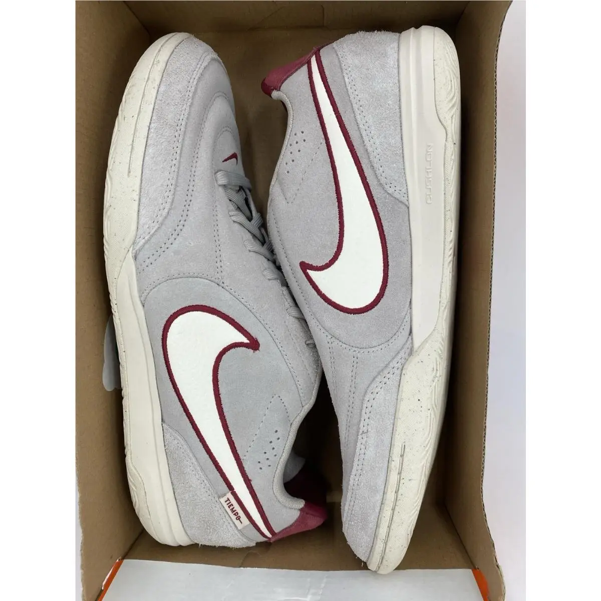 Nike shoes - Nike Tiempo Streetgato - Tiempo Streetgato - HV3493 216 - Moon Particle/Chalk-Team Red (UPC: 198488649337) 7