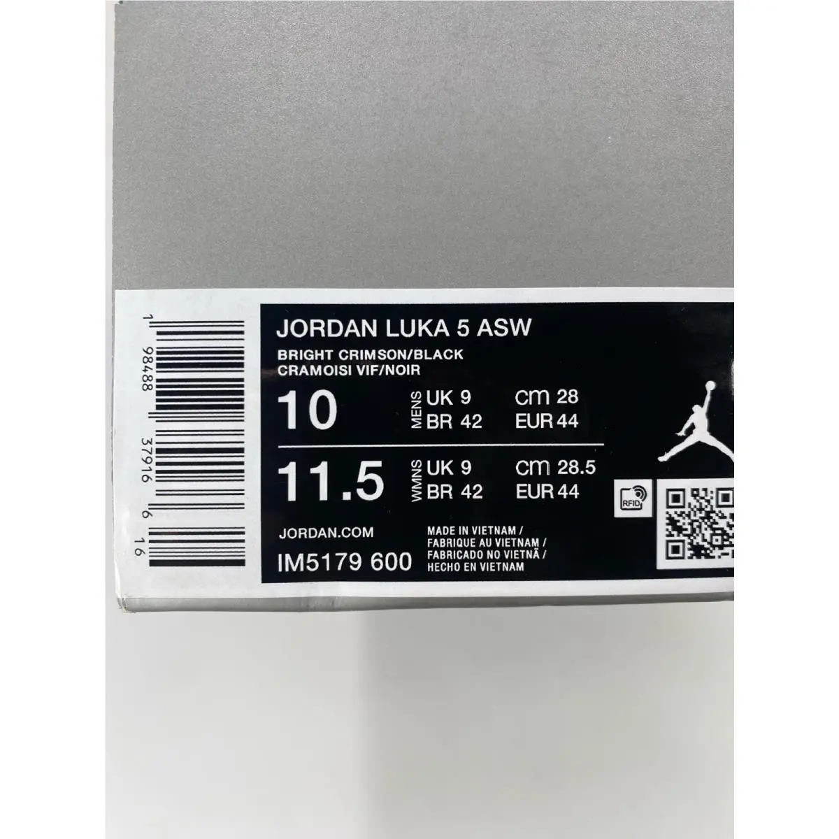 Nike shoes - Air Jordan 5 - Air - IM5179 600 - Bright Crimson/Black (UPC: 198488379166) 8