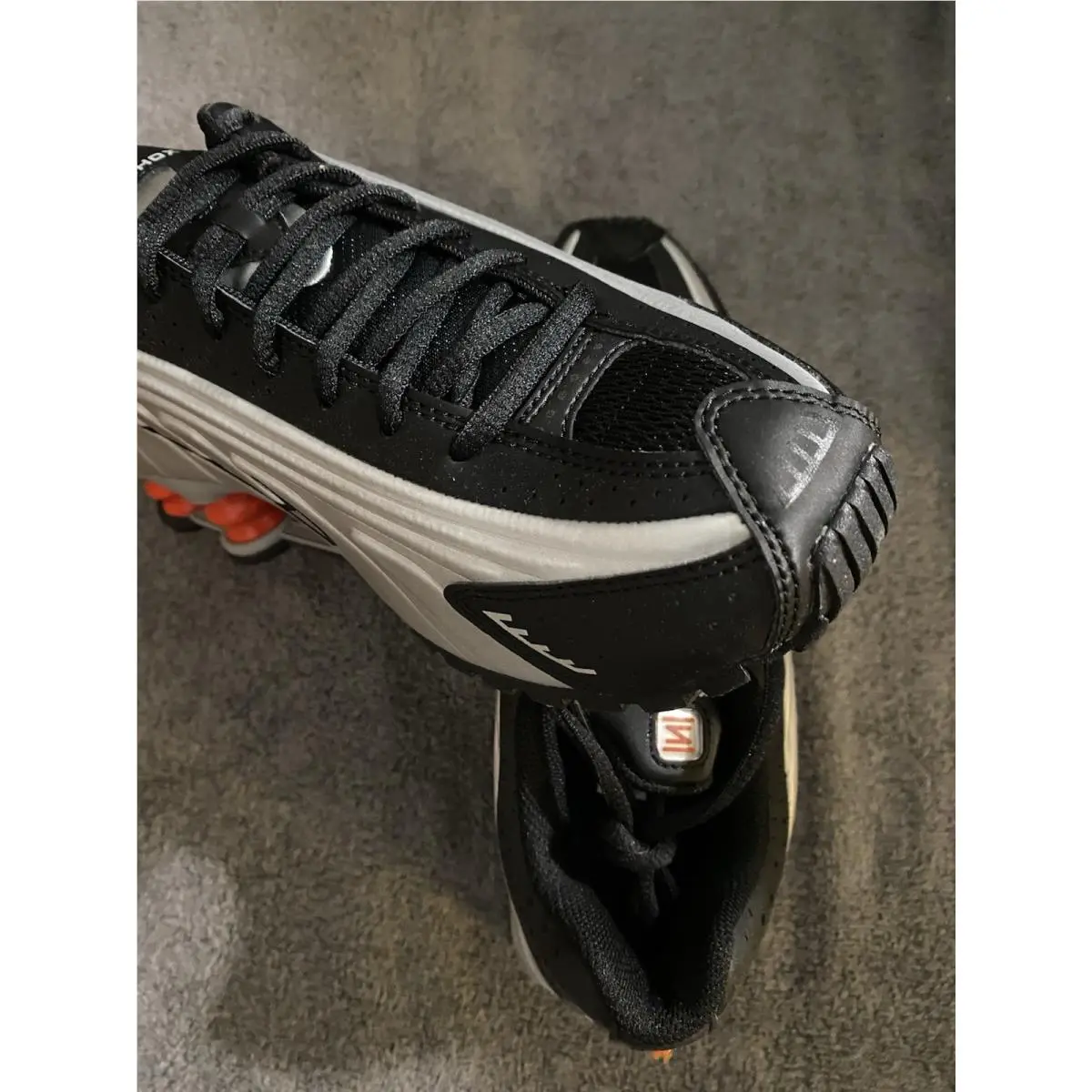Nike shoes - Nike Shox R4 - Shox - Silver 2