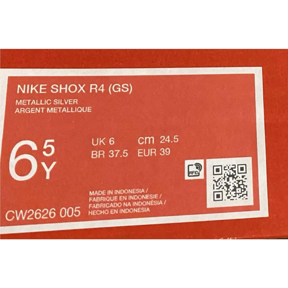 Nike shoes - Nike Shox R4 - Shox - Silver 5