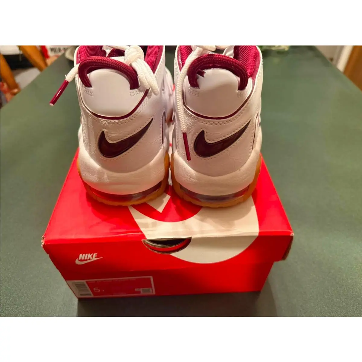 Nike shoes - Nike Air More Uptempo GS - White (UPC: 196975931576) 2