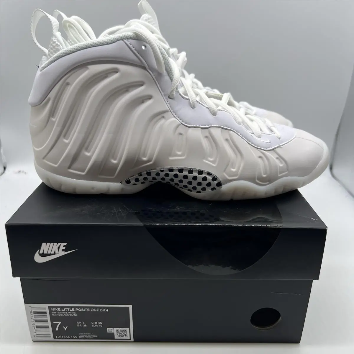 Nike shoes - Nike Little Posite - Little Posite - HQ1959-100 - White 0