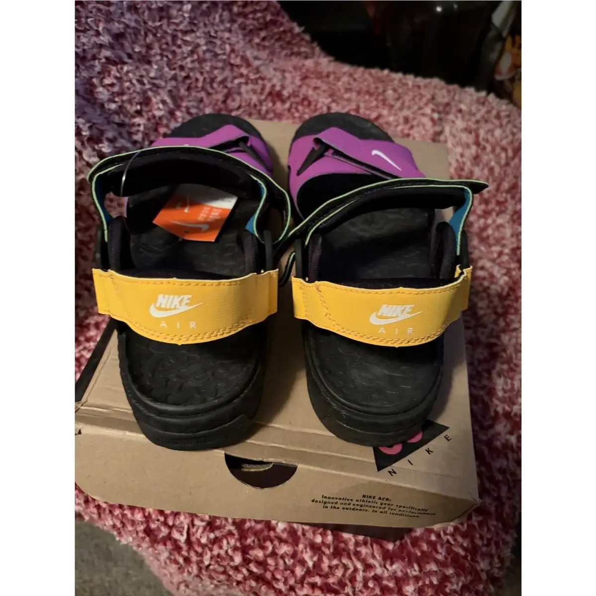 Nike shoes - Nike ACG Air Deschutz - ACG Air Deschutz - CT2890-002 - Purple, Manufacturer: Black/Vivid Purple/White 2