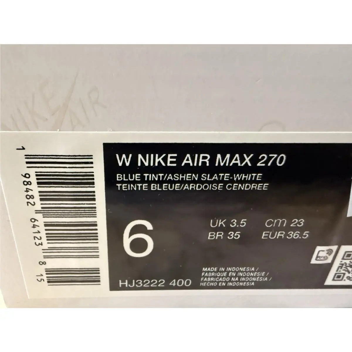 Nike shoes - Nike Air Max 270 - Air Max - HJ3222-400 - Blue 7