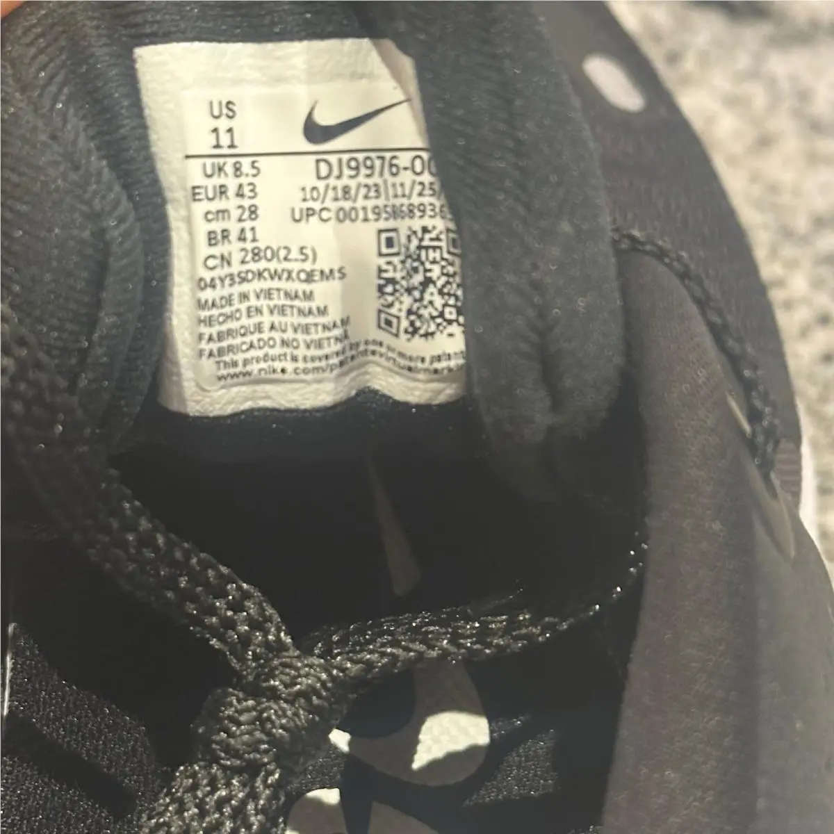 Nike shoes - Nike React Escape Run 2 - Black 5