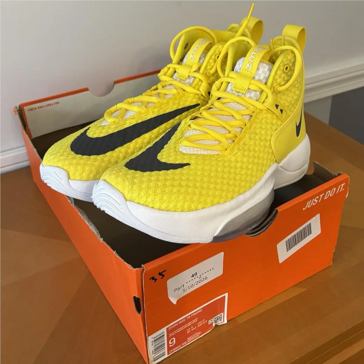Nike shoes - Nike Zoom Rize - Zoom Rize - CN9502-700 - Yellow (UPC: 193150749957) 0