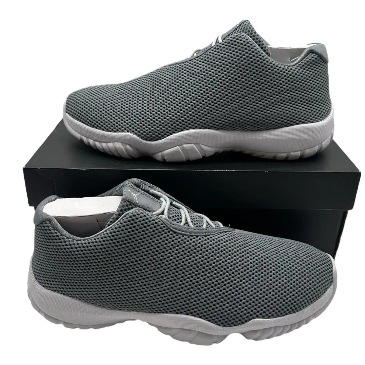 Nike Air Jordan Future Low Shoes Mens 8.5 Grey Mist/white Sneakers 718948-003