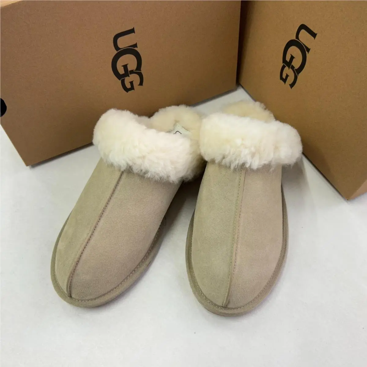 UGG shoes - UGG Scuffette - Scuffette - Sand 14